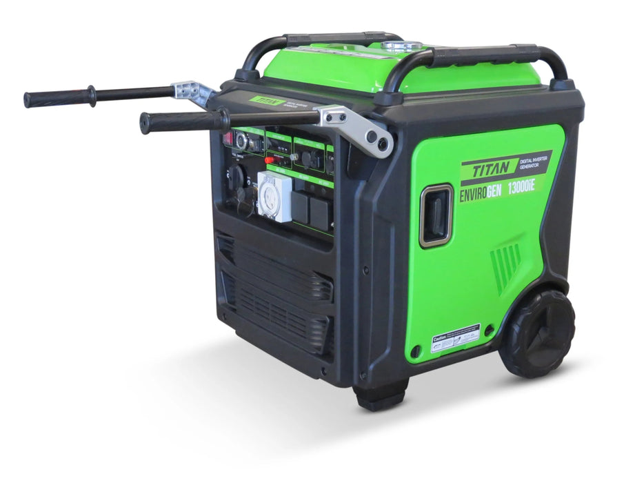 Titan 11kW Petrol - LPG - NG Inverter Generator Remote Start - G4240G - Riequip NZ