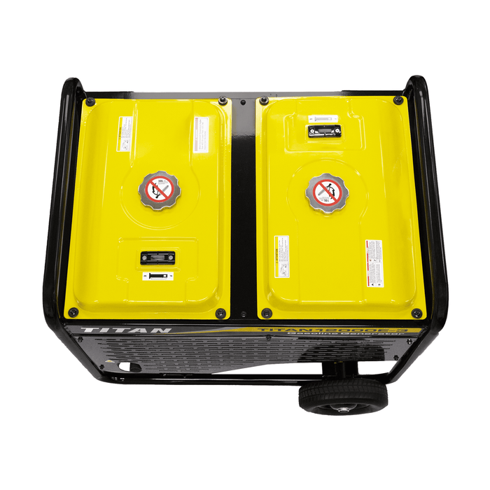 Titan 12000E - 3 11kW Petrol Generator 3 Phase - G1256T - Riequip NZ