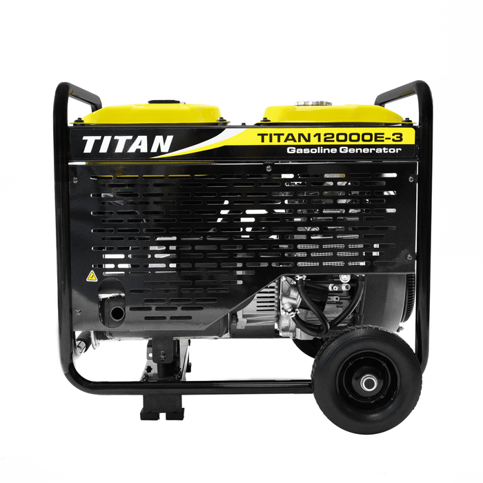 Titan 12000E - 3 11kW Petrol Generator 3 Phase - G1256T - Riequip NZ