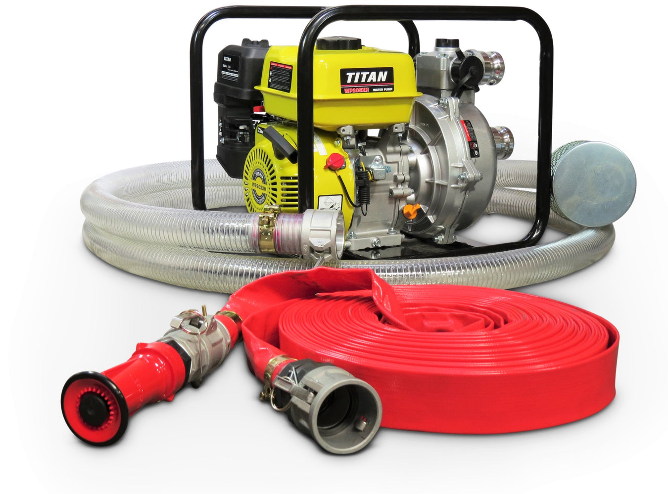Firefighting Pumps + Hose Kits