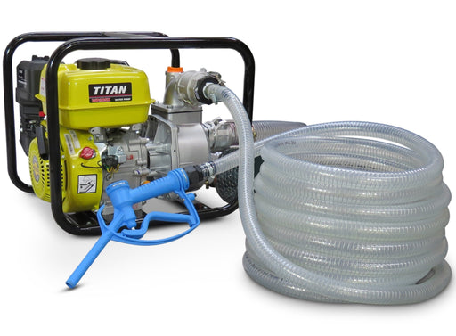 Titan 2 inch Pump + Calf Milk Hose Kit - P1004GC - Riequip NZ