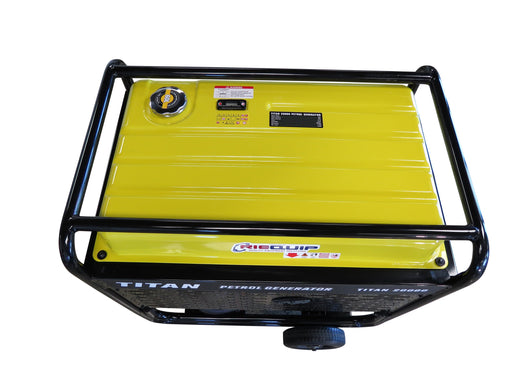 Titan 20000E 18kW Petrol Generator Electric Start and Wheel Kit - G1257G - Riequip NZ