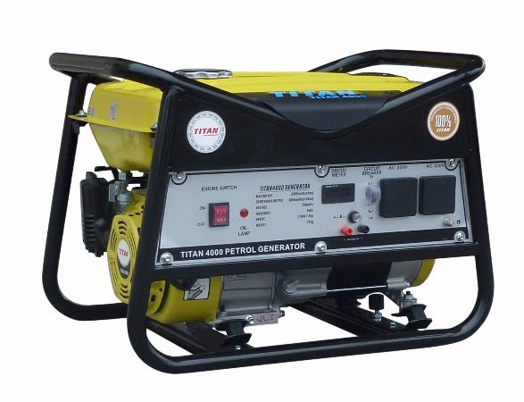 Titan 4000 3.3kW Petrol Generator - G1211J - Riequip NZ