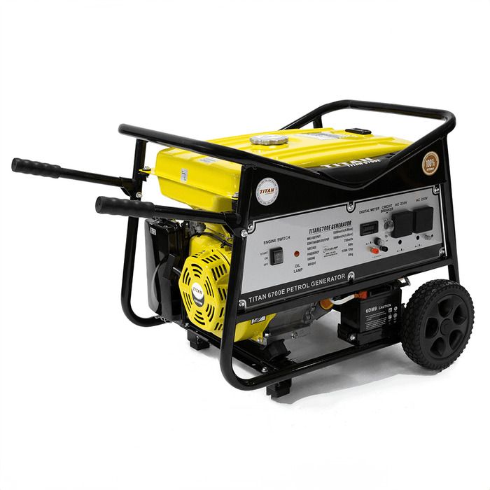 Titan 6700E 5.5kW Petrol Generator - G1220J - Riequip NZ