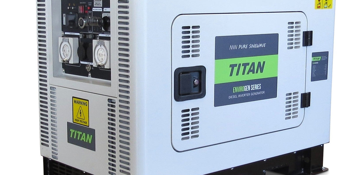 Titan Envirogen 15000iD Diesel Inverter Generator | Riequip NZ
