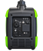 Close-up of the Titan Envirogen 2400iS control panel and output sockets.
