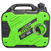 Left view of the Titan Envirogen 2400iS inverter generator casing and handle.