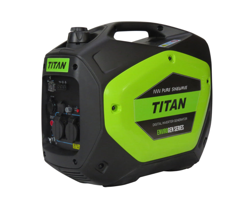 Titan Envirogen 2600I Inverter Generator - G4206G - Riequip NZ