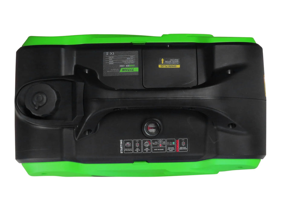 Titan Envirogen 4200iE Inverter Generator 3.5kW Remote Start - G4208G - Riequip NZ