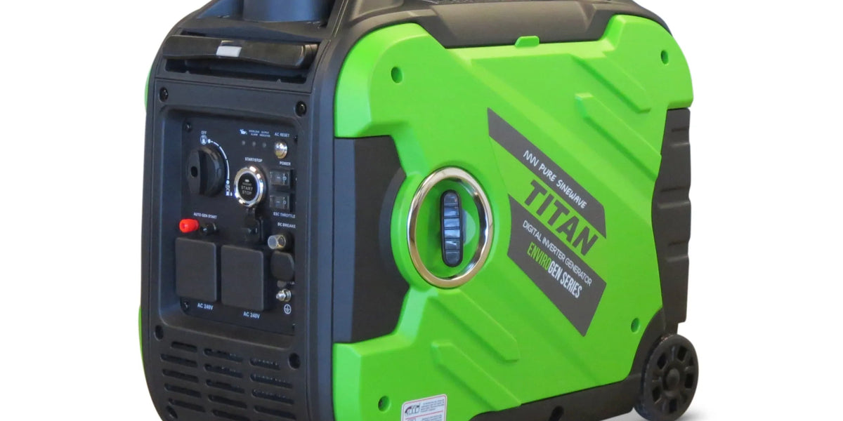 Titan Envirogen 5000iE Inverter Generator 4.2kW Remote Start