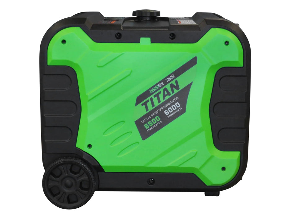 Titan Envirogen 7800iE Inverter Generator 6.5kW Remote Start - G4234G - Riequip NZ